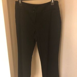 APT 9 black Stretch curvy fit dress pants 4P